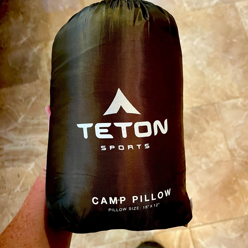 Two Teton Lightweight Camping Pillows